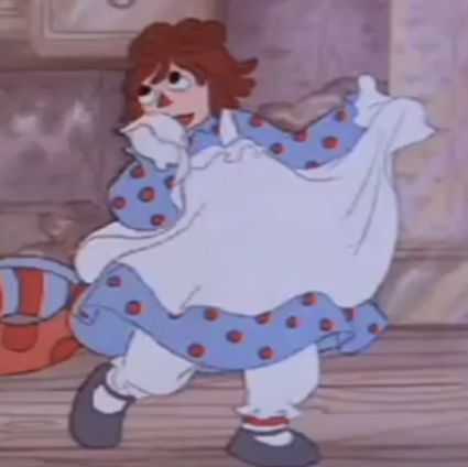 Raggedy Ann Cartoon, Babette Raggedy Ann And Andy, Raggedy Ann Wallpaper, Raggedy Ann Pfp, Raggedy Ann And Andy A Musical Adventure, Raggedy Ann And Andy, Raggedy Ann, 2d Animation, Old Cartoons