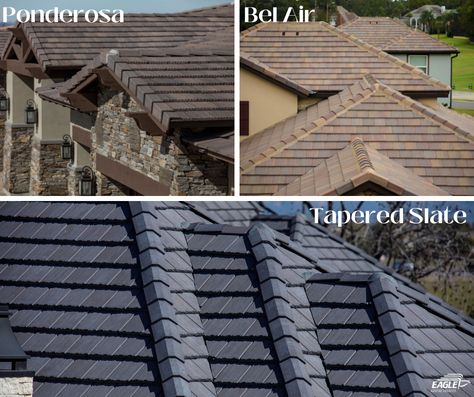 It's no secret that flat concrete roof tiles reign supreme in today's hottest design trends - but with so many architectural styles and influences, it can be difficult to navigate which sleek profile is best suited to crown your next commercial or residential project. Check out one of our blogs explaining the key differences between our flat tiles, and which structural silhouettes are most fitting for each: https://bit.ly/49HLaVS Flat Tile Roof, Concrete Roof Tiles, Shake Roof, Tile Roof, Concrete Roof, Dutch Colonial, Architectural Styles, Slate Roof, Concrete Tiles