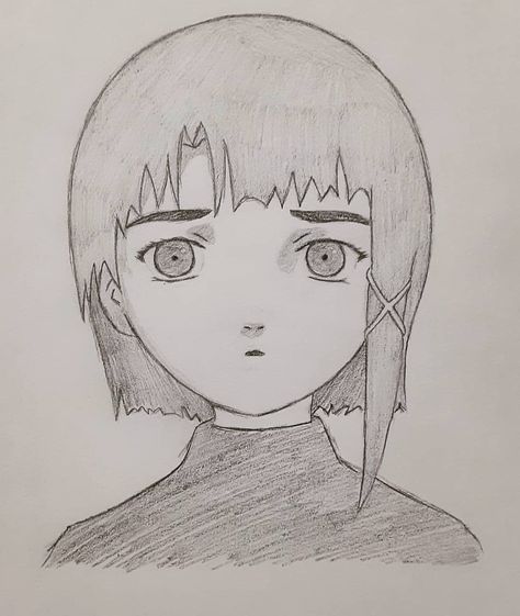 Fan art Lain Lain Sketch, Lain Manga, Lain Drawing, Fast Drawing, Social Experiment, Rei Ayanami, Anime Pics, Ideas For Instagram Photos, Dark Fantasy Art