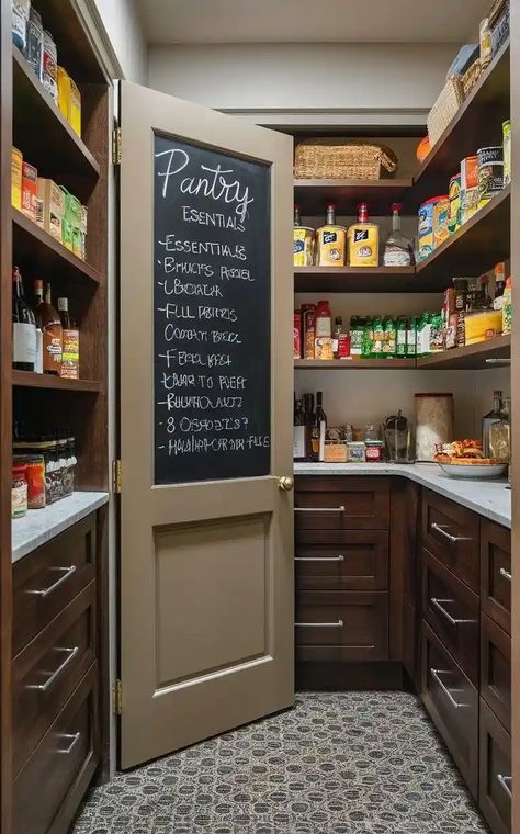 26 Modern Butler's Pantry Design Ideas for Stylish Home in 2024 Walk In Refrigerator Home, Pantry Organization Ideas Walk In, Food Pantry Ideas, Small Butlers Pantry Ideas, Dream Pantry Walk In Luxury, Butlers Pantry Ideas Layout, Walk In Pantry Ideas Layout, Small Walk In Pantry, Pantry Design Ideas