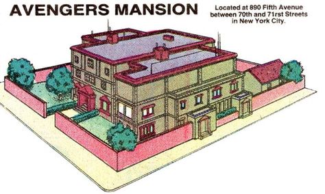 Avengers Mansion, 1970s, Maria Stark Foundation, Jarvis, Avengers Mansion, Avengers Headquarters, Secret Headquarters, Secret Avengers, Marvel Multiverse, Wonder Man, Marvel Facts, Rpg Ideas, New Warriors