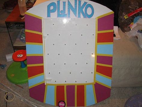 Plinko Board Diy, Price Is Right Costume, Prize Board, Chili Fest, Plinko Board, Plinko Game, Stag And Doe, School Carnival, Primary Singing Time