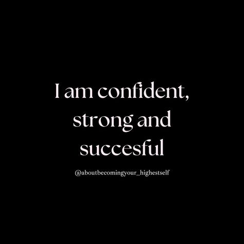 🫶🏽 #confidence #selflove #affirmations #quotes #advice #selflove #higherself #succesmindset #strongwomen Im Confident Quotes, Talk With Confidence, More Confident Aesthetic, I Am Confident Quotes, Be Confident Quotes, Confident Era, Quotes About Self Confidence, Confident Quotes, Winter Goals