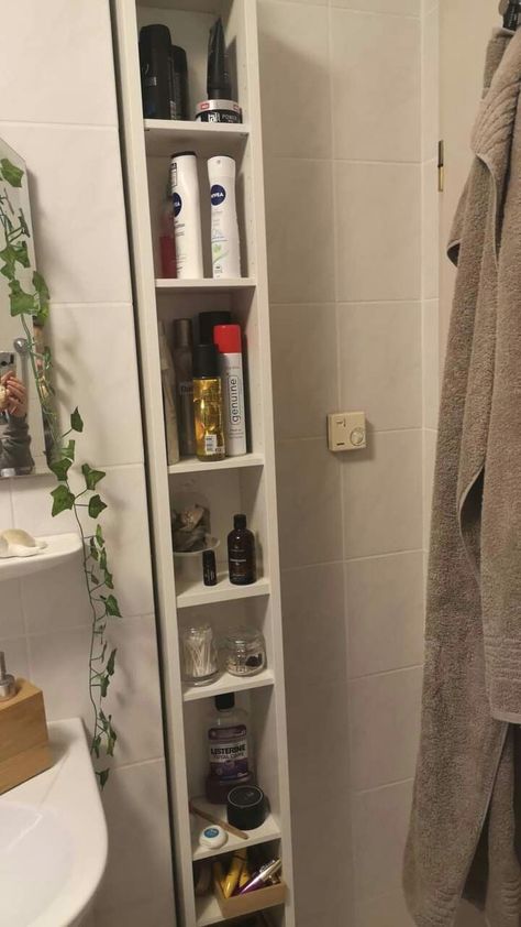 #bathroom #bathroomremodel Toilet Paper Cabinet Ideas, Slim Bathroom Ideas, Small Bathroom Cabinet Ideas Storage, Easy Bathroom Ideas, Easy Bathroom Decor, Ideas For Bathrooms, Small Bathroom Furniture, Bedroom Ideas For Small Rooms Cozy, Bathroom Storage Hacks