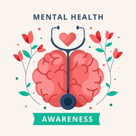 Health Awareness, Mental Health Awareness, Brain, Medical, Health