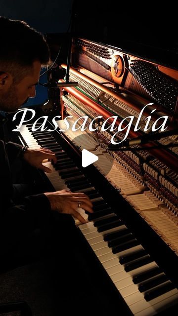 Passacaglia Piano, Cello Music, Victoria Wedding, Classical Piano, Holiday Music, Piano Tutorial, Piano Sheet, Beautiful Songs, Piano Music