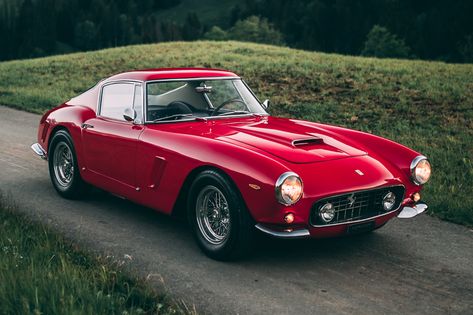 Ferrari 250 Gt Swb, Ferrari Berlinetta, 250 Gt Swb, Classic Ferrari, Car Icon, George Brett, Prancing Horse, Ferrari Cars, Aesthetic Cool