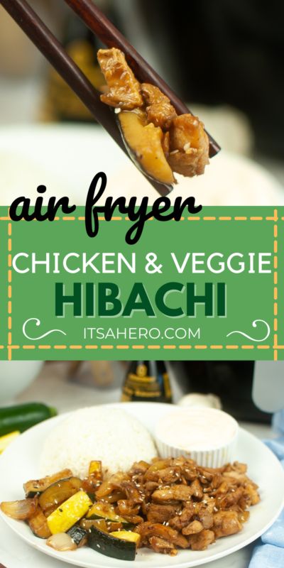 Air Fryer Hibachi Chicken, Air Fryer Hibachi, Chicken Hibachi, Hibachi Vegetables, Hibachi Chicken, Yum Yum Sauce, Stove Top Recipes, Dinner Plans, Air Fry Recipes