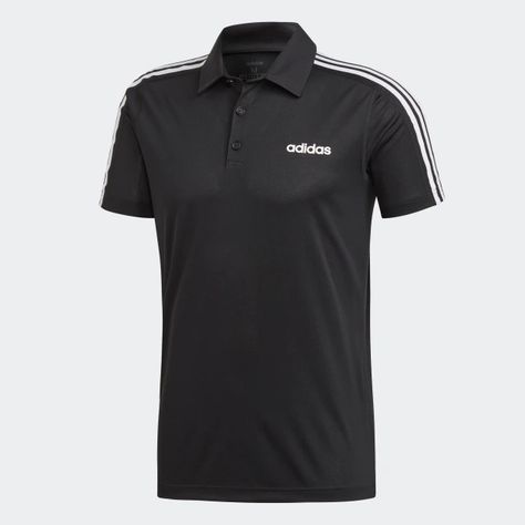 Adidas Training, Black Polo Shirt, Black Polo, Stylish Sneakers, Adidas Men, Black Tshirt, Perfect Pair, Men's Polo Shirt, Polo Shirt