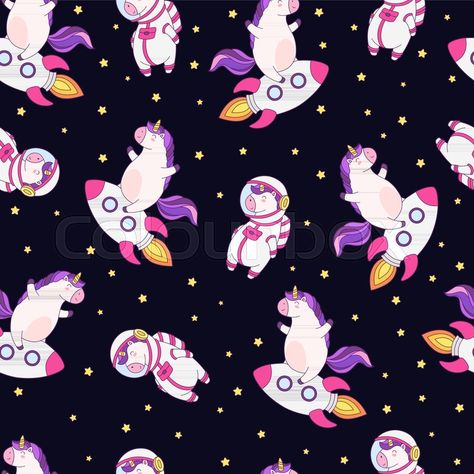 Unicorn Space, Space Unicorn, Phone Backgrounds Quotes, Iphone Video, Unicorn Funny, Wallpaper Patterns, Space Party, Snacks For Work, Phone Wallpaper Patterns