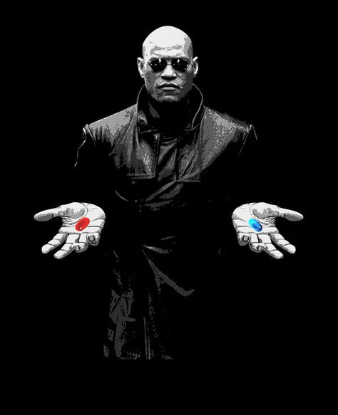 Morpheus - In Greek Mythology Morpheus is the god of dreams. Somewhat ironic considering Morpheus' role here is to awaken people from their dream states to reality. Matrix Film, The Matrix Movie, Mandela Effect, Life Changing Opportunity, Blue Pill, Truth Seeker, Meme Template, Blade Runner, Film Serie