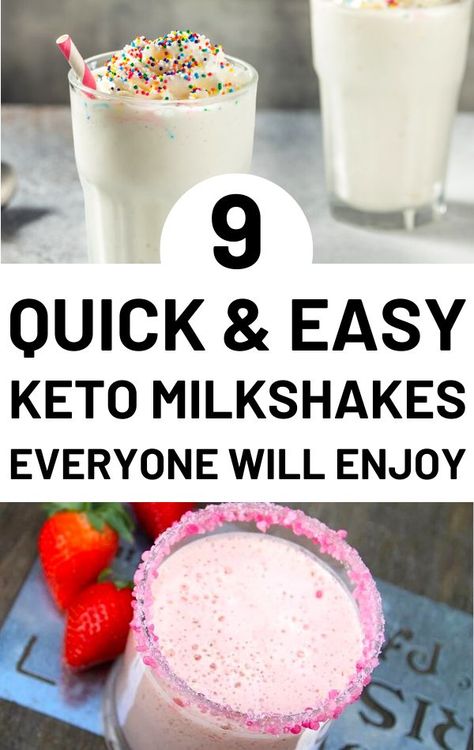 Looking for easy keto friendly milkshakes that are easy to make and taste delicious? Try these sugar free milkshakes! Including keto milkshake with ice cream and almond milk keto shakes. Milkshake With Ice Cream, Almond Milk Drinks, Keto Milkshake, Keto Protein Shakes, Low Carb Shakes, Low Carb Milk, Frosty Recipe, Keto Shakes, Keto Smoothie Recipes