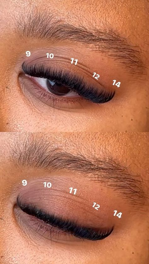 Lashes For School, Natural Lash Extensions Map, Natural Cat Eye Lashes Map, Lash Inspo Eyelash Extensions Map, Kitten Eye Lash Map, Lash Mapping Clusters Cat Eye, Short Cat Eye Lash Map, Simple Lash Map, Cateye Lashextensions Map