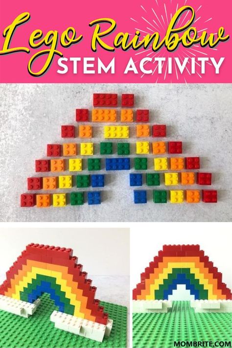 Lego Learning Activities Preschool, Easy Legos To Build, Simple Lego Ideas To Build, Lego Activities For Kindergarten, Easy Lego Builds For Kids, Classroom Recipes For Kids, Lego Ideas To Build Instructions, Lego Instructions Step By Step, Easy Lego Builds