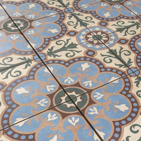 Portugese tegels: keramiek en cementtegels - Megadump Patio Renovation, Vintage Tegel, Villa Maria, Color Collage, Kitchen Floor Tile, House Tiles, Feeling Blue, Aesthetic Room Decor, Aesthetic Room