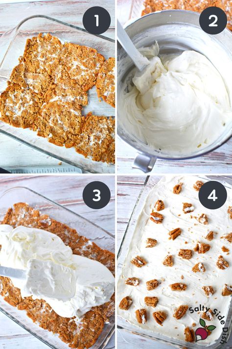 Little Debbie Oatmeal Cream Pies Recipe, Oatmeal Cream Pie Ice Cream Cake, No Bake Creamy Cheesecake, Oatmeal Creme Pie Cake, Oatmeal Cream Pie Trifle, Oatmeal Crème Pie Cake, Oatmeal Cream Pie Cheesecake Recipes, Home Made Oatmeal Cream Pie, Little Debbie Oatmeal Pie Desserts