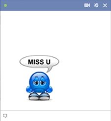 Blue Emoji, Miss U, Funny Emoji, I Miss U, Love My Boyfriend, Speech Bubble, Cute Memes, Cartoon Jokes, Silly Me