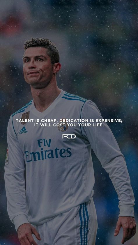 Cr7 Quotes, Inspirational Football Quotes, Barcelona Instagram, Inspirational Soccer Quotes, Football Motivation, Cristiano Ronaldo Quotes, Dhoni Quotes, Cristiano Ronaldo Video, Basketball Love