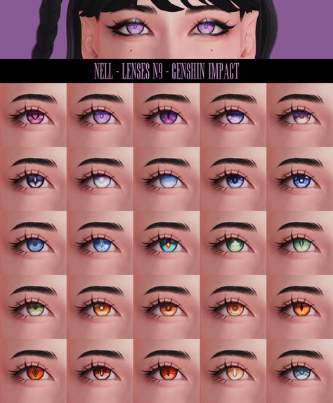 Sims 4 Cc Eyes All Ages, Sims 4 Ui Color, Sims 4 Eye Color Cc, Sims Presets, Sims Cheats, Sims Makeup, Sims Finds, Sims Download, Sims 4 Cc Eyes