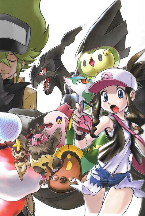 Official Pokemon Art, Pokémon Artwork, Pokémon Icons, Pokémon Adventures, Pokemon Artwork, Adventure Artwork, Pokémon White, Pokemon Adventures, Old Pokemon