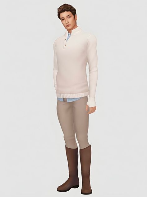 Sims 4 Old Money Clothes, Sims 4 Horse Ranch Cc Clothes, Sims 4 Equestrian, Sims 4 Equestrian Cc, Sims 4 Old Money Cc, Male Lookbook, Hamptons Vibe, Riding Instructor, Male Avatar