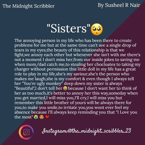 Sisters... Paragraphs For Your Sister Birthday, Paragraph For Your Sister, Best Quotes For Sister Birthday, Happy Birthday Wishes To Akka, Happy Birthday Text To Sister, Birthday Wishes For Akka, Sister Messages Texts, Happy Birthday Akka Quote, Sister Paragraphs For Birthday