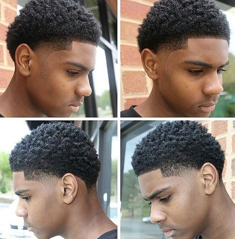 Pin on Potential Hairstyles Fierce Hairstyles, Fresh Haircuts, Men Afro, Haircuts For Black Men, Burst Fade Mohawk, Afro Styles, Taper Fade Short Hair, Black Boys Haircuts, Afro Fade