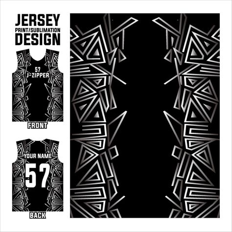 vector abstract design pattern for sports and sublimation printing jersey template. Sublimation Patterns Design, Abstract Jersey Design, Basketball Jersey Design Ideas Sublimation Black, Sublimation Background Designs, Basketball Jersey Background Design, Jersey Ideas Basketball, Sublimation Designs Jersey Basketball, Motif Jersey Futsal, Basketball Jersey Pattern Design