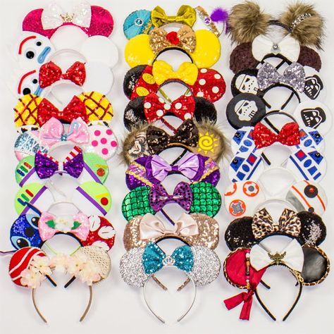 Confessions of a Frugal Mind: Character Ears in Over 20 Styles  $13.99  *Last Da... Diy Disney Ears, Disney Ears Headband, Disney Diy Crafts, Diy Mickey Ears, Disney Mouse Ears, Disney Minnie Mouse Ears, Disney Headbands, Disney Mickey Ears, Family Disney Trip