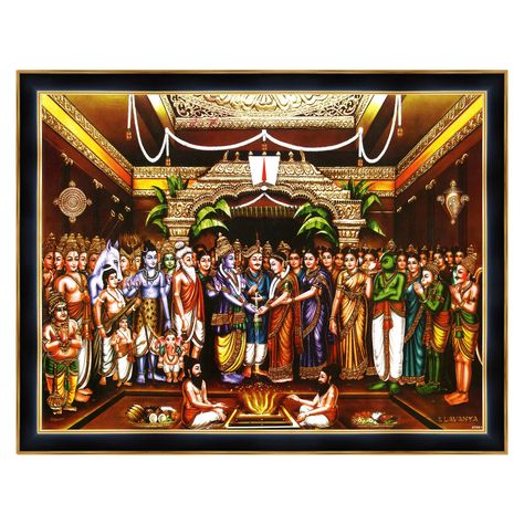 Excited to share the latest addition to my #etsy shop: Srinivasa Padmavathi Kalyanam Digital Photo Frame, The Most Royal Wedding Of Lord Balaji For Which He Took Loan From Kubera https://etsy.me/3aJuqEQ #rainbow #housewarming #fathersday #framing #office #artdeco #gift Lord Balaji, Meditation Center, Puja Room, Tanjore Painting, Pooja Rooms, Unique Wall Decor, Digital Photo Frame, Image Hd, Poster Frame