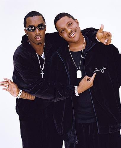 Velour tracksuit. Ma$e & Puff Daddy.  Sean John campaign. #Throwback Mase Rapper, Diddy Combs, 90s Hip Hop Fashion, Velour Tracksuit, Real Hip Hop, Hip Hop And R&b, We Will Rock You, Hip Hop Art, 90s Hip Hop