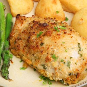 Garden Cream Cheese Stuffed Chicken Baked Garlic Parmesan Chicken, Garlic Parmesan Chicken, Baked Garlic, Beverage Recipes, Parmesan Chicken, Stuffed Chicken, Idee Pasto Sano, Garlic Parmesan, Ww Recipes