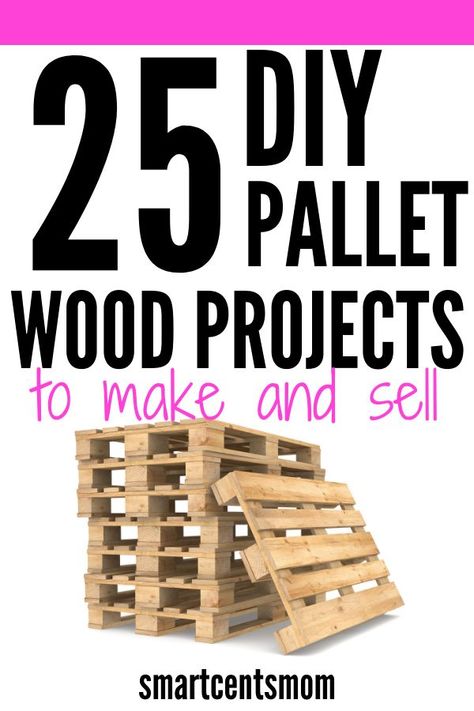 Pallet Wood Projects to Sell! Get creative and start making and selling these easy DIY wooden signs. #diy Pallet Wood Projects To Sell, Diy Wooden Signs, Pallet Wood Projects, Kids Woodworking Projects, Wood Projects To Sell, Projects To Sell, Wooden Signs Diy, Wood Projects For Beginners, Wood Crafting Tools