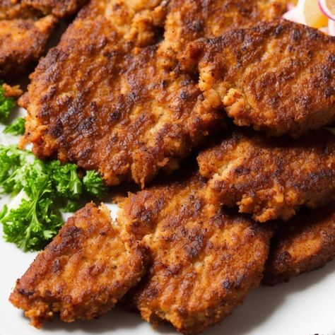 How To Cook Beef Cutlets In Oven - Recipes.net Cutlets Recipes Beef, Beef Cutlets Recipes Easy, Beef Cutlet Recipes, Beef Schnitzel, Cutlet Recipes, Beef Cutlets, Pork Spices, Schnitzel Recipe, Schnitzel Recipes