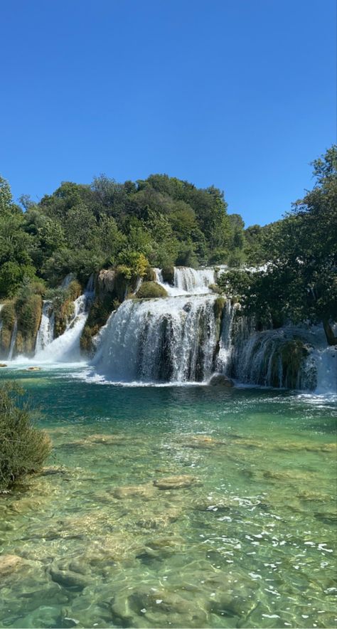 Krka Waterfalls, Krka National Park, Croatia Holiday, Split Croatia, Backpacking Europe, Waterfall Photography, Paradise On Earth, Holiday Travel, Adventure Time