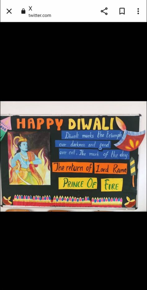 Diwali Chart, Class Board Decoration, Class Board, Board Decoration, Happy Diwali, Diwali, Quick Saves