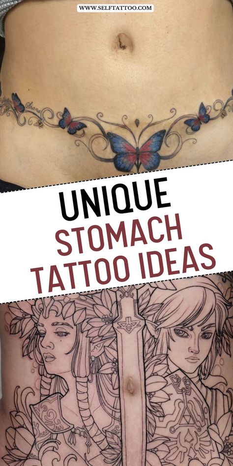 Discover what you need to know before getting stomach tattoos with our comprehensive guide, perfect for women and men alike. Explore insights on feminine and masculine designs, including ideas for the lower and side areas. Delve into our article for inspiration that celebrates body positivity and personal style Moth Stomach Tattoo, Mens Stomach Tattoo, Stomach Tattoo Ideas, Lower Stomach Tattoos For Women, Self Tattoo, Meaningful Tattoos For Men, Lower Stomach Tattoos, Stomach Tattoo, Feminine And Masculine