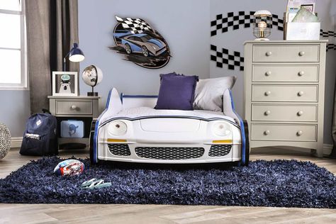 Race car bedroom