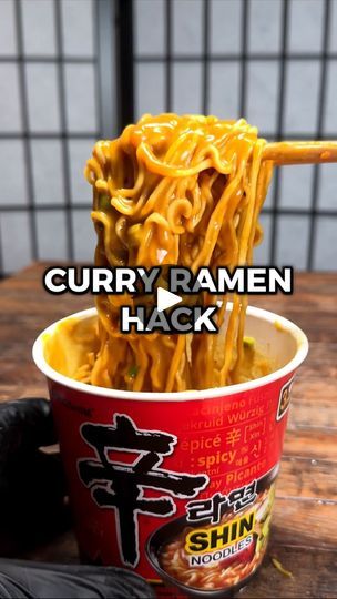 Ramen Cup, Shin Ramyun, Ramen Seasoning, Golden Curry, Cup Ramen, Curry Udon, Pickled Ginger, Feeling Lazy, Ramen