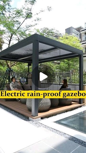 Gazebo Diy, Modern Gazebo, Pallet Furniture Living Room, Diy Play Kitchen, Barbie Kitchen, Landscape Design Plans, Cat Furniture Diy, Diy Kitchen Cabinets, Utila