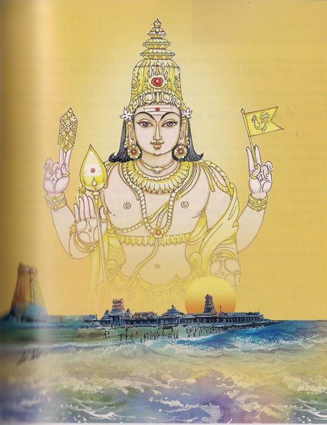 Thiruchendur Murugan, Lord Kartikeya, God Murugan, Temple Drawing, Murugan Wallpapers, Lord Murugan Wallpapers, Folk Art Flowers, Lord Shiva Hd Wallpaper, Lord Ganesha Paintings