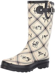 Women's Cow Print Rain Boots Wide Calf Rain Boots, Country Cow, Tall Rain Boots, Boots Comfortable, Garden Shoes, Garden Clogs, Work Boots Men, Thick Socks, Rain Boot