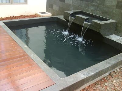 Tukang taman Rembang|Jasa Tukang taman Rembang |Jasa taman di Rembang - SALWA ALAM ART Koi Pool, Batu Sikat, Koi Pond Design, Kolam Koi, Pond Design, Ponds Backyard, Fish Pond, Koi Pond, Green Garden