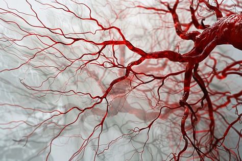 Blood Vessels Drawing, Vascular System, Blood Magic, Basement Membrane, Vascular Surgery, Brain Tissue, Human Body Anatomy, Mood Images, Circulatory System