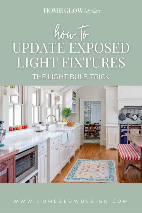 Whether you love or hate the exposed light bulb look, choosing the right light bulb type can change the aesthetic of the light fixture. For light fixtures like pendant lighting, lantern lighting, flush mount lighting, modern or historical lighting - the type of bulb matters. Check out this cool trick that will make you love the exposed light bulb look. Exposed Bulb Lighting, Colonial Colors, American Interior Design, Lighting Flush Mount, Early American Homes, Interior Design Basics, Modern Paint Colors, Lantern Lighting, Intense Feelings