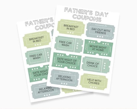 Head to my stories today for a FREE Father’s Day printable! 😊 Fathers Day Gift For Grandpa, Papa Birthday, Work Train, Birthday Coupons, Dads Favorite, Gift For Grandpa, Easy Diy Gifts, Cadeau Diy, Coupon Book