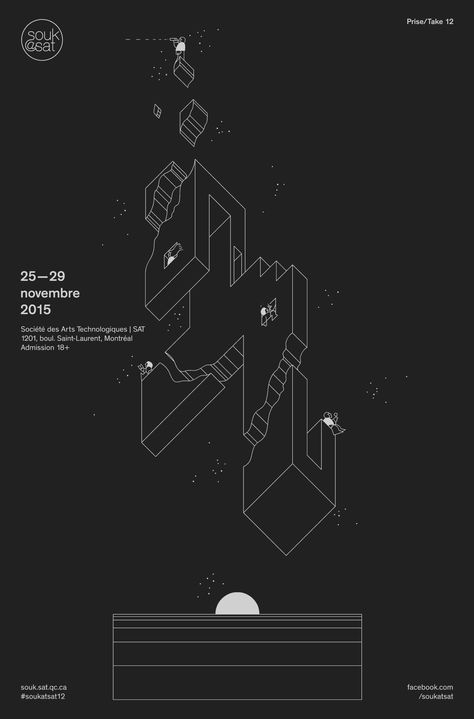 Nicolas Menard Ménard souk at sat société des arts technologiques gif animation Outline Graphic Design, Outline Typography, Animated Design, Motion Poster, Animation Artwork, Motion Design Animation, Gif Animation, Animation Design, Typography Poster