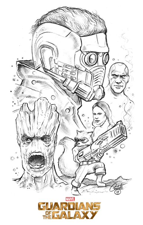 Guardians Of The Galaxy Drawing Easy, How To Draw Guardians Of The Galaxy, Guardians Of The Galaxy Sketch, Guardians Of The Galaxy Drawing, Corey Teen Wolf, Galaxy Coloring Pages, Guardians Of The Galaxy Tattoo, Galaxy Sketch, Galaxy Drawings