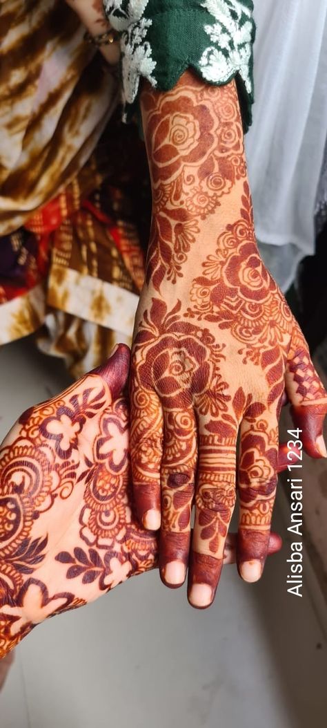 Husband Name Mehndi Designs, New Henna Designs, Beautiful Mehndi Designs, Full Mehndi, Modern Mehndi, Mahendi Designs, Engagement Mehndi, Mehendi Art, Pretty Henna