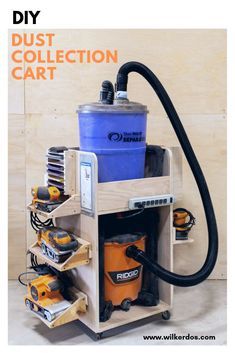 Sanding Storage, Dust Collector Diy, Shop Dust Collection, Garage Workshop Organization, Woodworking Shop Plans, Dust Collection System, Woodworking Shop Layout, Woodworking Shop Projects, Diy Garage Storage